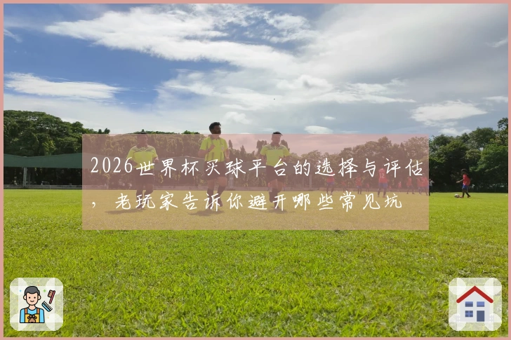 2026世界杯买球平台的选择与评估，老玩家告诉你避开哪些常见坑