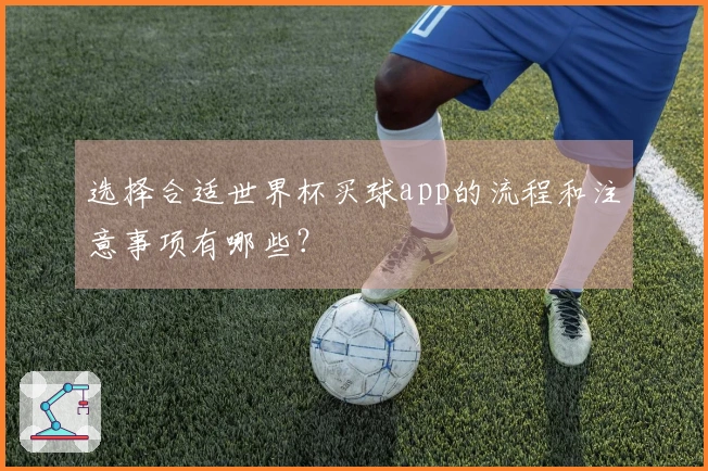 选择合适世界杯买球app的流程和注意事项有哪些？