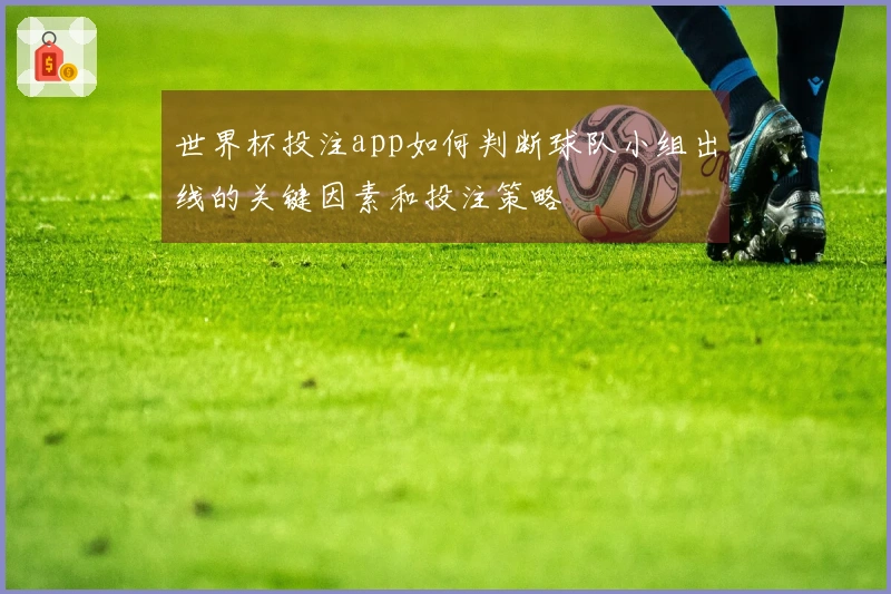 世界杯投注app如何判断球队小组出线的关键因素和投注策略