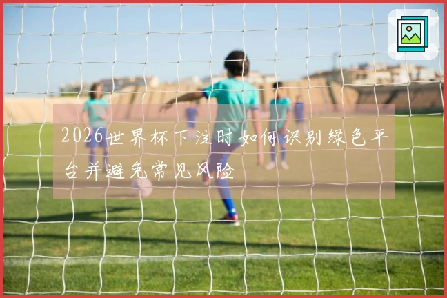 2026世界杯下注时如何识别绿色平台并避免常见风险