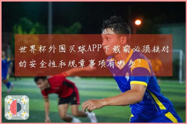 世界杯外围买球APP下载前必须核对的安全性和规章事项有哪些？
