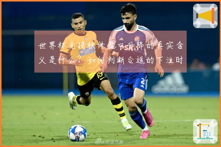 世界杯竞猜软件盘口升降的真实含义是什么？如何判断合适的下注时机？