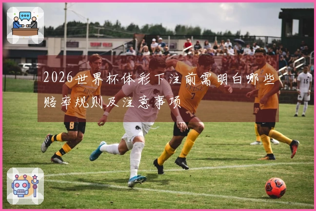 2026世界杯体彩下注前需明白哪些赔率规则及注意事项